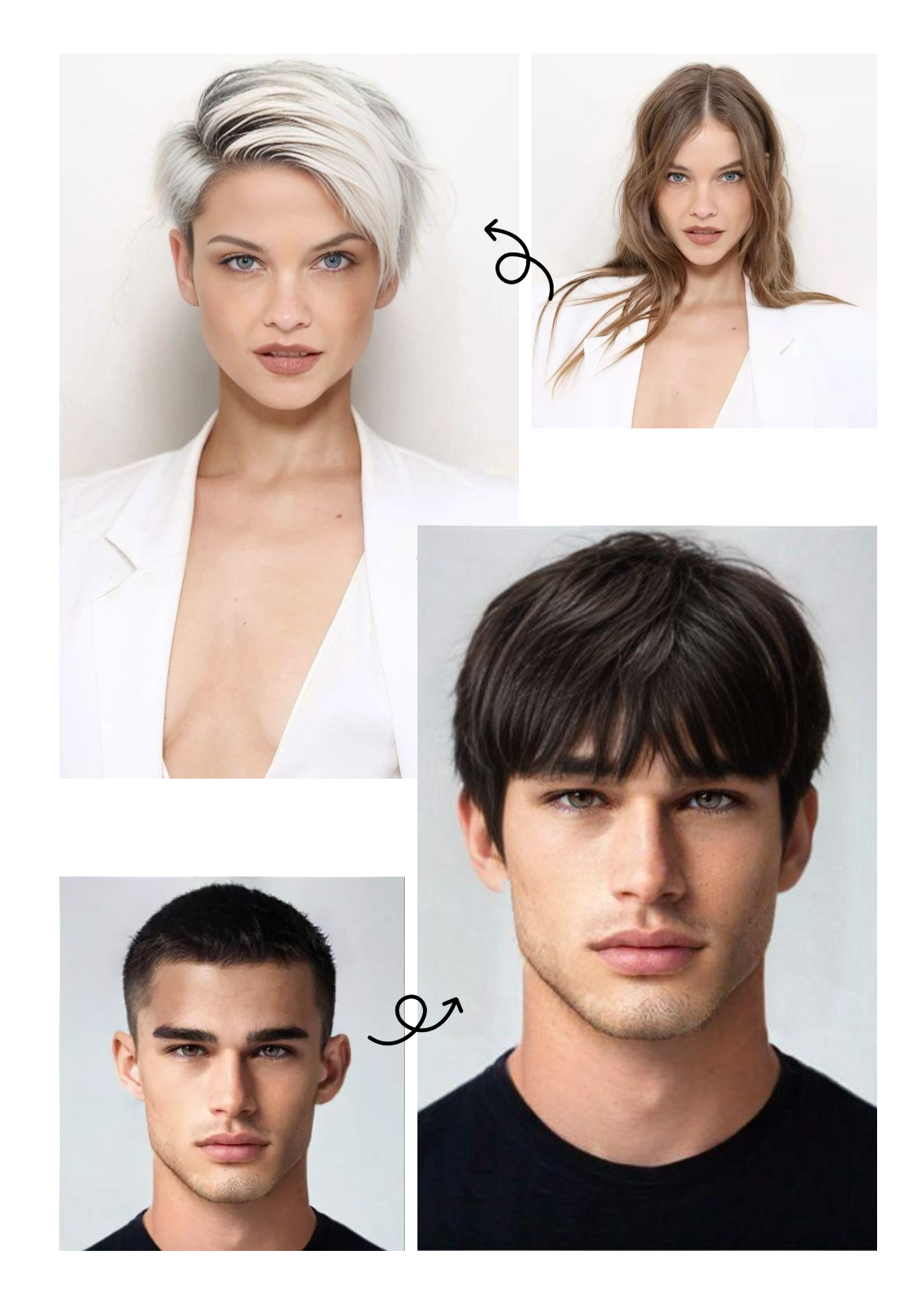 Realistic Hairstyle Simulation